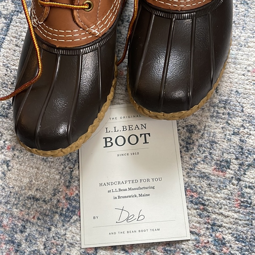 LL Bean Duck Boots 6” - Picture 5 of 6
